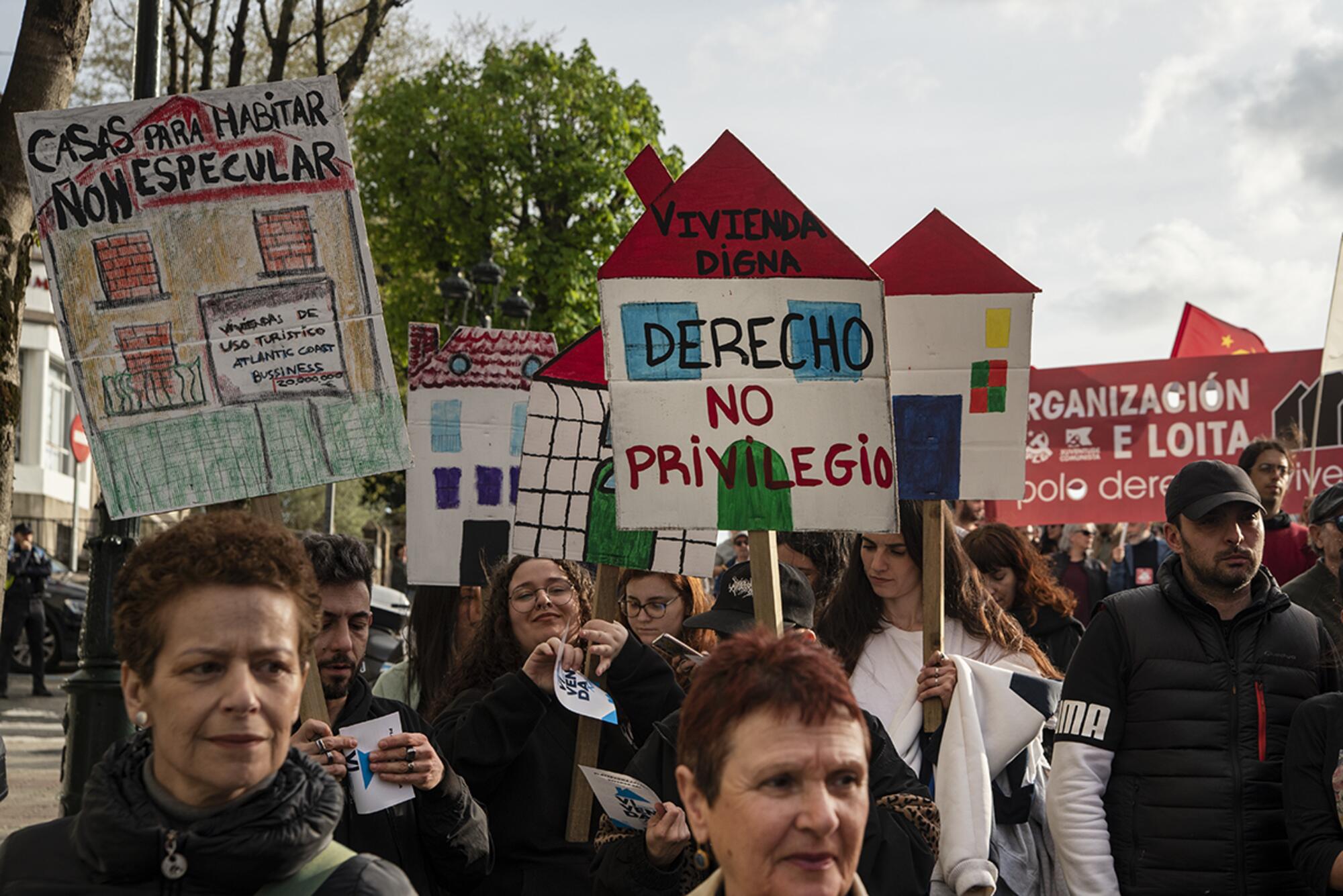 Manifestación vivenda Galicia Vigo 5A - 9